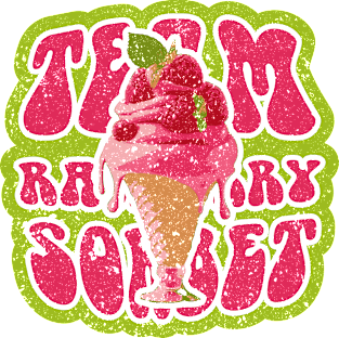 Team Raspberry Sorbet Kids T-Shirt by Worldengine