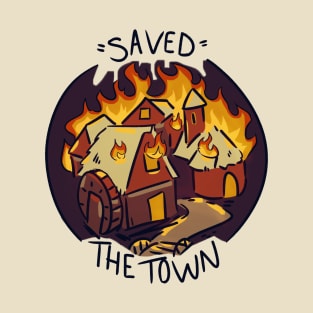 RPG Burned Down The Town - "Saved" T-Shirt