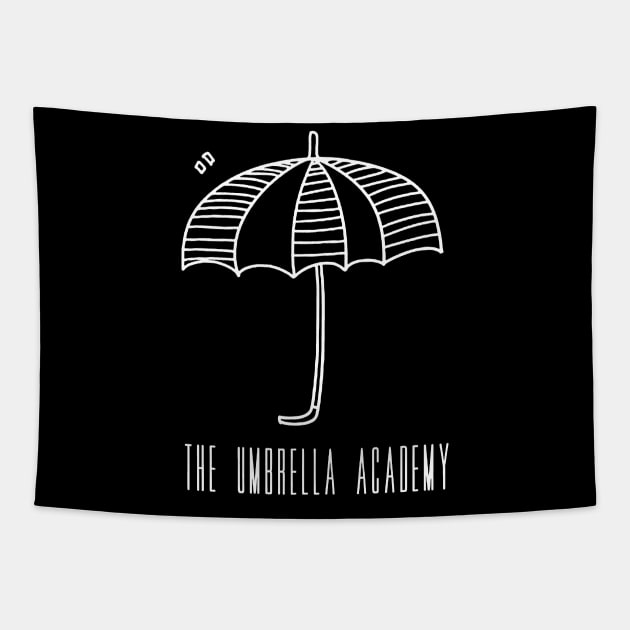 the umbrella academy logo Tapestry by gochiii