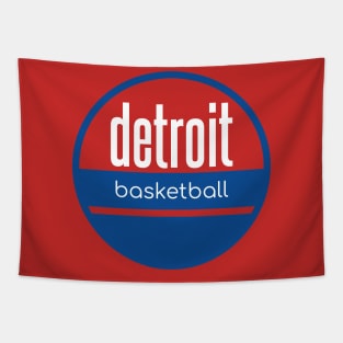 detroit basketball Tapestry