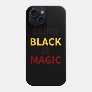 (BEING) BLACK (IS) MAGIC - BETHUNE COOKMAN Phone Case