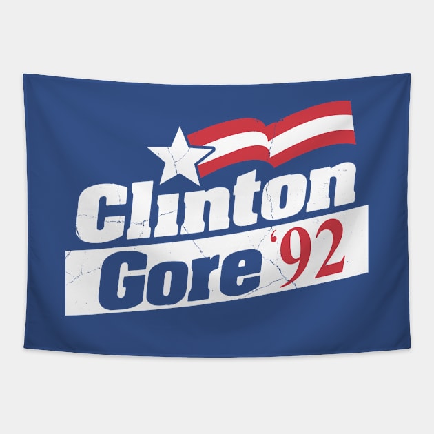 Clinton Gore 92 Tapestry by deadright