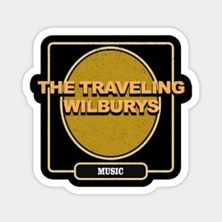The Traveling Wilburys 19 Design Magnet