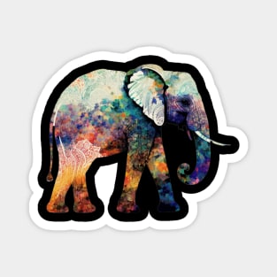 Psychedelephant Magnet