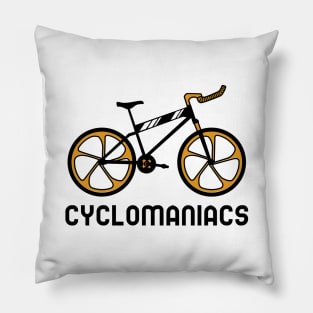 Cyclomaniacs Pillow