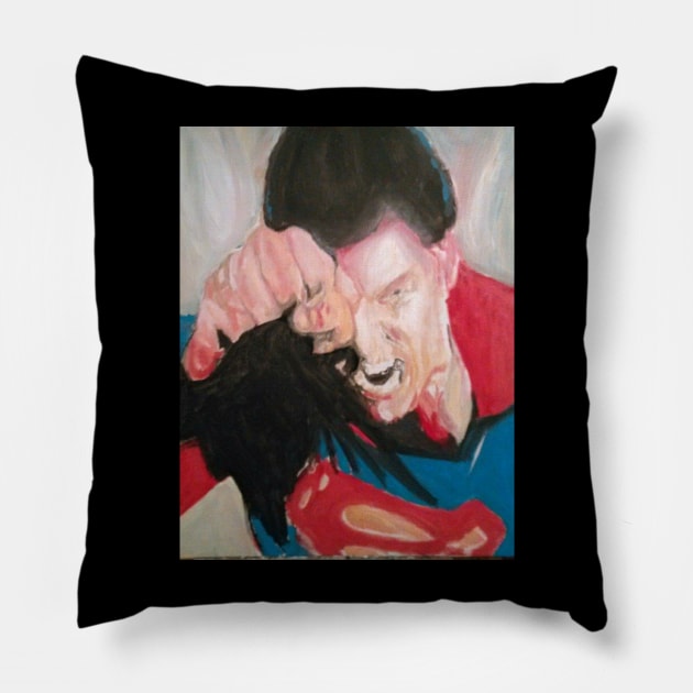 Turn back time Pillow by Mike Nesloney Art