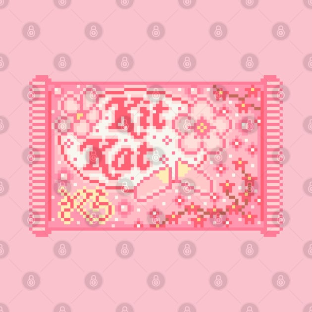 Kit Kat Pixel Art by AlleenasPixels