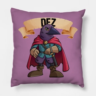 Dez - Wingbert Featherbottom - Criminals of Isla Numus Pillow