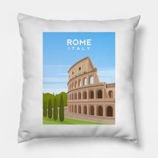 Rome, Italy - The Colosseum Pillow