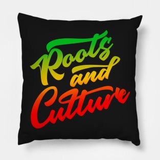 Roots And Culture Rasta Colors Reggae Pillow