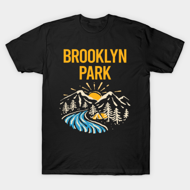 Nature Landscape 02 Brooklyn Park - Brooklyn Park - T-Shirt