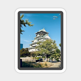 The Osaka Castle Magnet