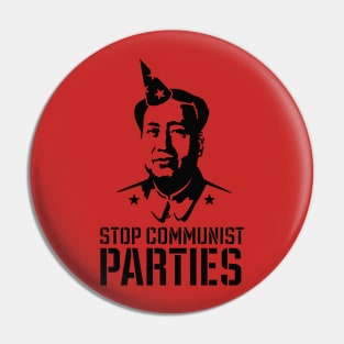 Stop communist parties Pin