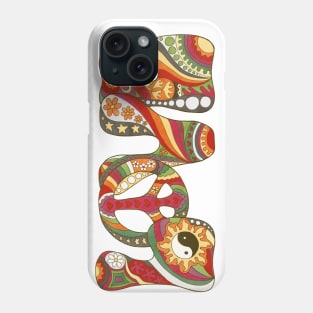 Vintage Psychedelic Love Phone Case