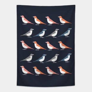 Birds Of A Feather (Misty) Tapestry