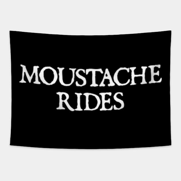 Moustache Rides Classic Movies 80s Tapestry by  hal mafhoum?