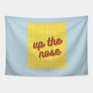 Mustard up the nose Tapestry