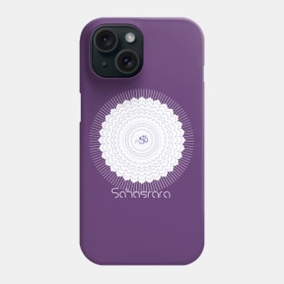 Seventh Chakra Sahasrara Phone Case