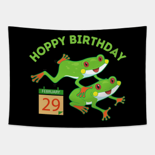 Hoppy Birthday | Leap Year Tapestry