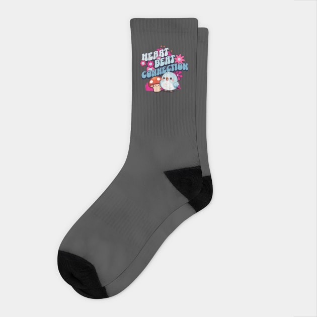 Heartbeat ConnectionV2 Socks by TEENIE DESIGN