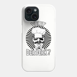 Vintage Vert der ferk - Swedish Chef Phone Case