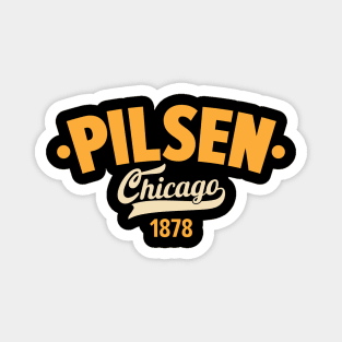 Pilsen Chicago Logo - Where Art Meets Neighborhood Magnet