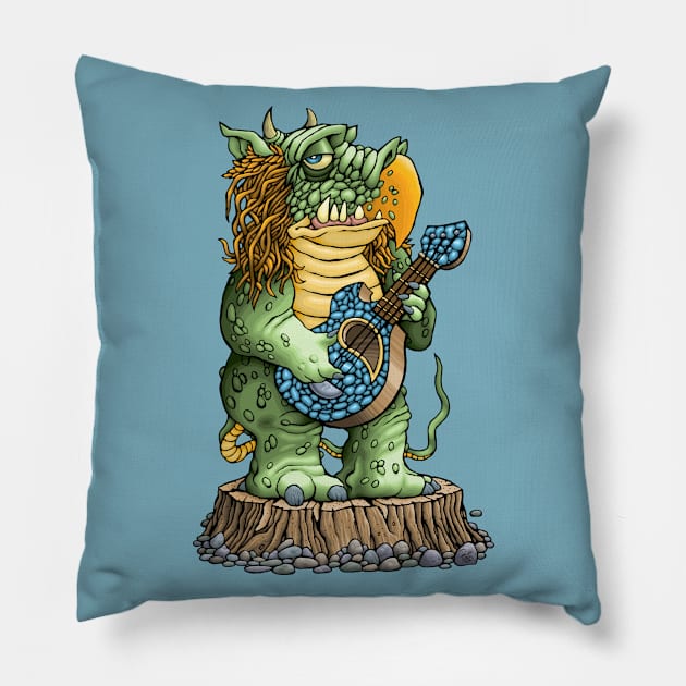 Stump Strummer Pillow by Preston11