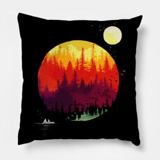 Into the woods, we go! Pillow