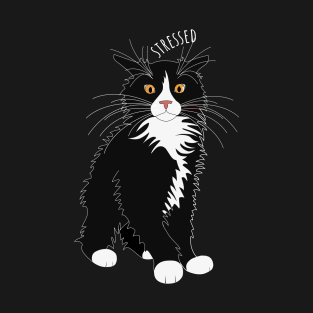 Stressed kitty T-Shirt