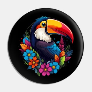 Toucan Smiling Pin