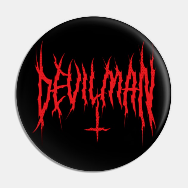 317 Devilman  Brutal Pin by Yexart