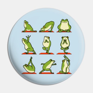 Frog Yoga Pin