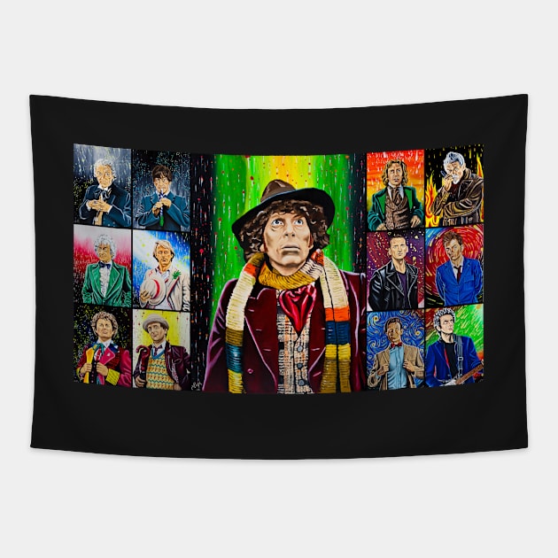 The Doctor of the Universe - The Icon Tapestry by jephwho