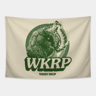 wkrp turkey drop Dollar Tapestry