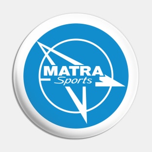 Vintage Matra Sports roundel - Matra blue Pin