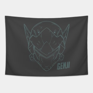 Genji Green Tapestry