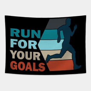 Run for your goals Tapestry