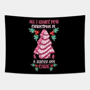 Merry Christmas Cake Tapestry