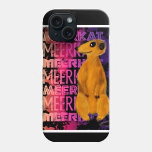 Merry Meerkat Phone Case