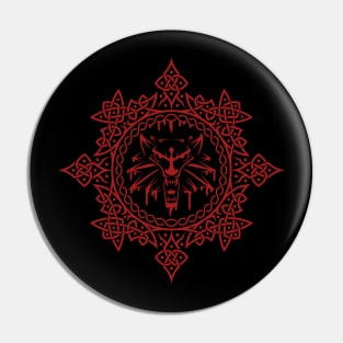 The Witcher - Red Wolf Pin