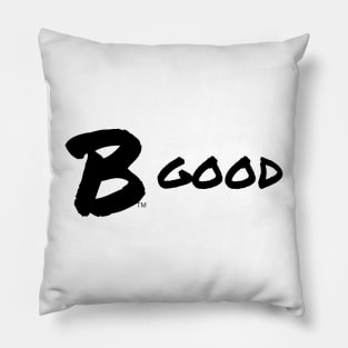 B Good, Black Pillow