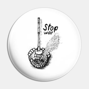 Stop war Pin