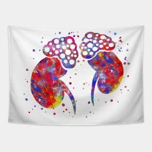 Adrenal gland Tapestry