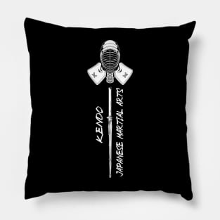 Kendo Men and Shinai - Kendo Pillow