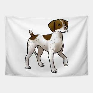 Dog - German Shorthaired Pointer - Liver White Patched Tapestry