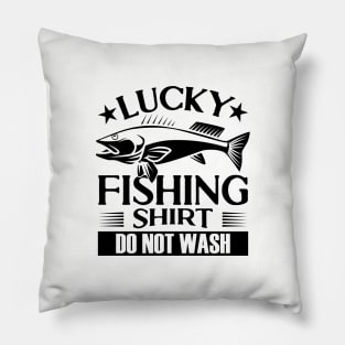 Lucky Fishing Do Not Wash Pillow