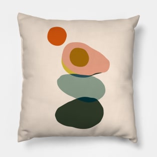 Abstract Avocado Pillow