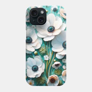 Anemone Flowers Phone Case