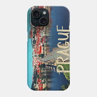 Photography of Prague distressed Phone Case