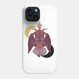 Baby’s First Baphomet (color) Phone Case